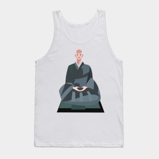 Old Monk Graphic Design Tank Top